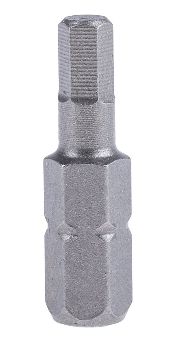 RS PRO Hexagon Bit Set, 4 mm Tip, 1/4 in Drive, 25mm Overall