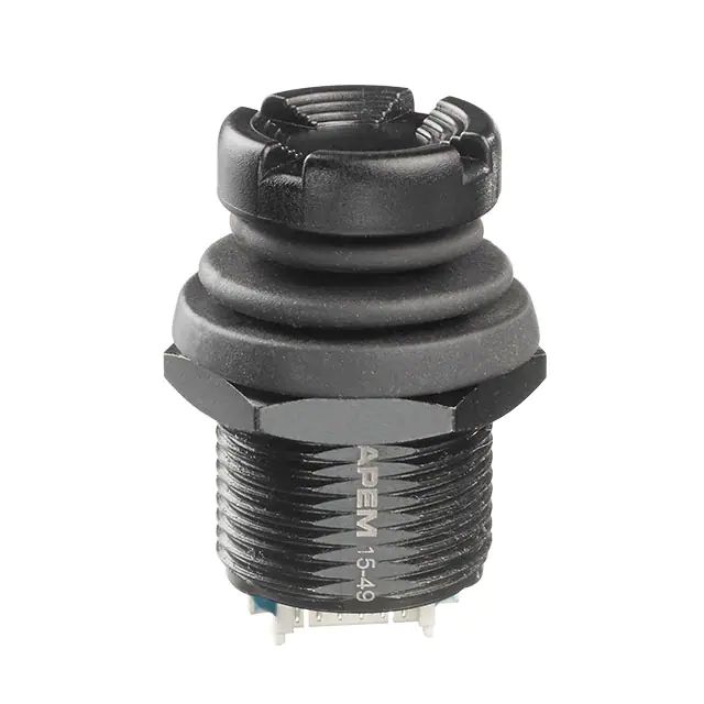 APEM 3 Axis-Axis Joystick Switch Castle, Momentary, IP67, IP69K 12V dc