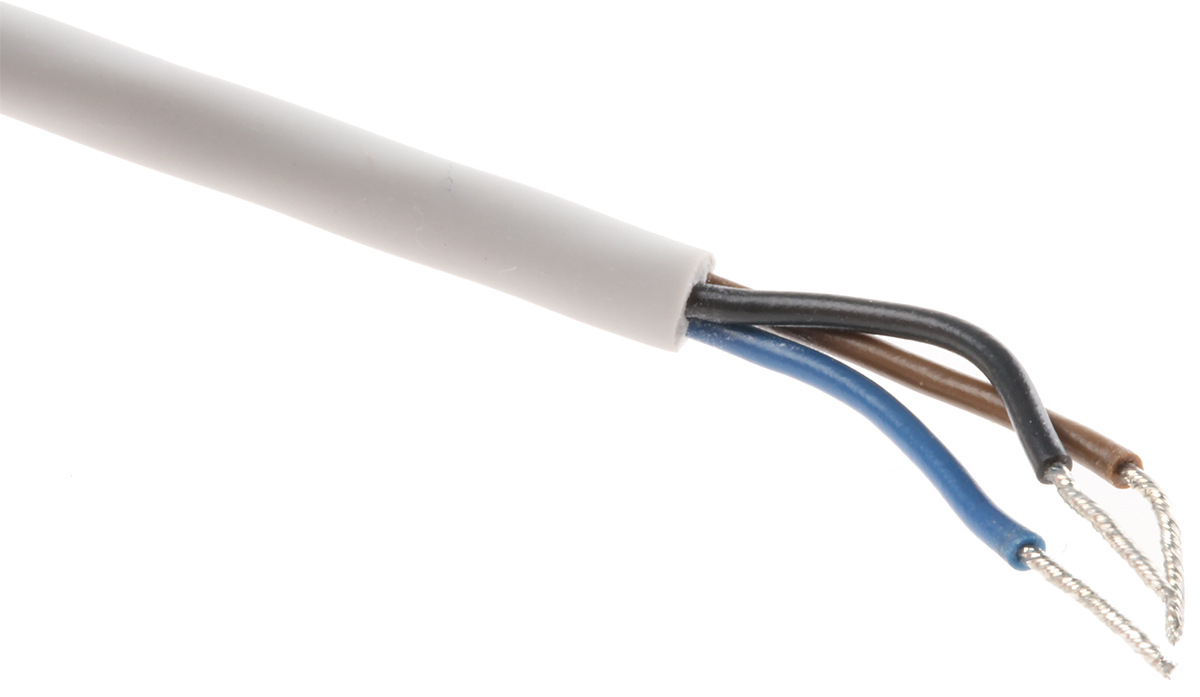 SMC D-F7 Series Solid State Switch, 3m Fly Lead, Rail Mounted