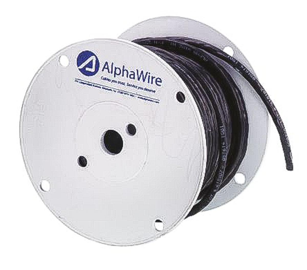 Alpha Wire XTRA-GUARD 2 Control Cable, 4 Cores, 0.56 mm² 20 AWG, Screened, 30 m, Black Polyvinyl Chloride Sheath