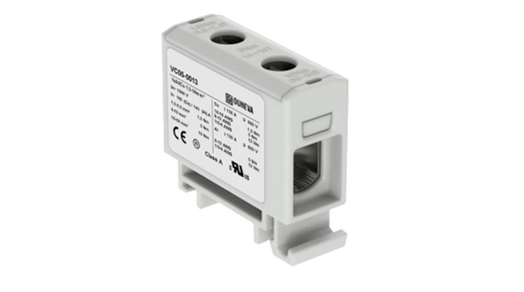 Ouneva VC05-0013 OTL Series Grey, 1.5 - 50mm², 1-Level, Screw Termination