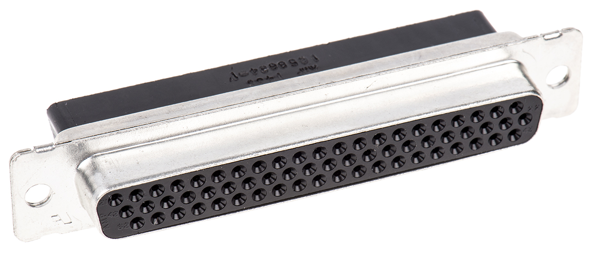 TE Connectivity Amplimite HDP-22 62 Way Cable Mount D-sub Connector Socket