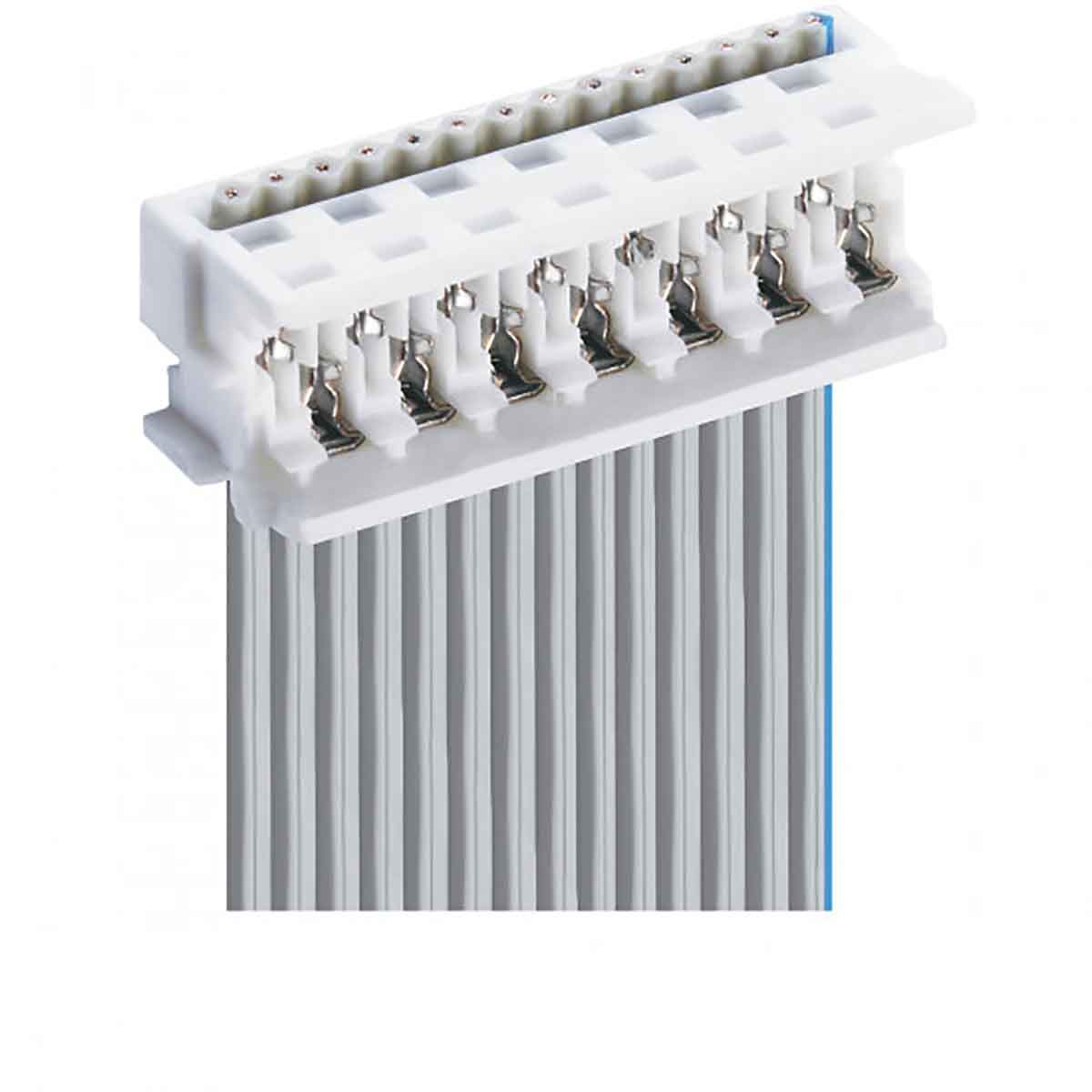 Lumberg 6-Way IDC Connector for Cable Mount, 2-Row