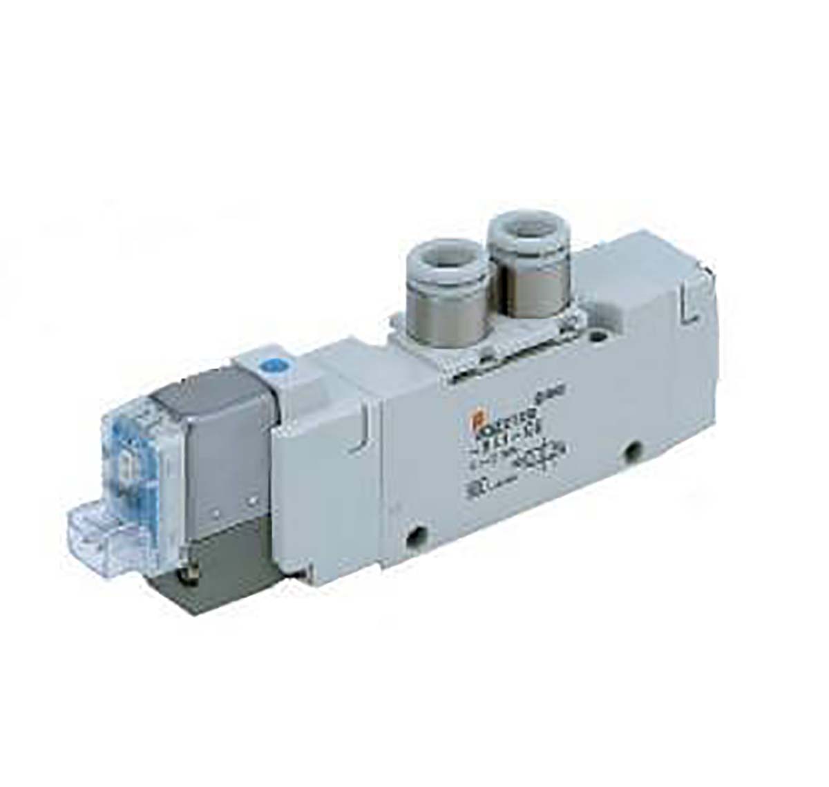 SMC 5/2 Pneumatic Solenoid/Pilot-Operated Control Valve - Solenoid VQZ3000 Series