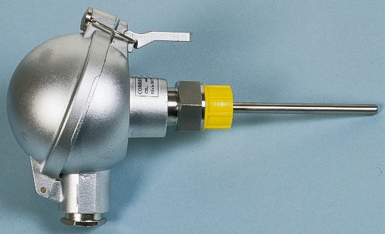 Correge PT100 RTD Sensor, 6mm Dia, 100mm Long, 6 Wire, 1/2 GCY, Classe A +500°C Max ATEX