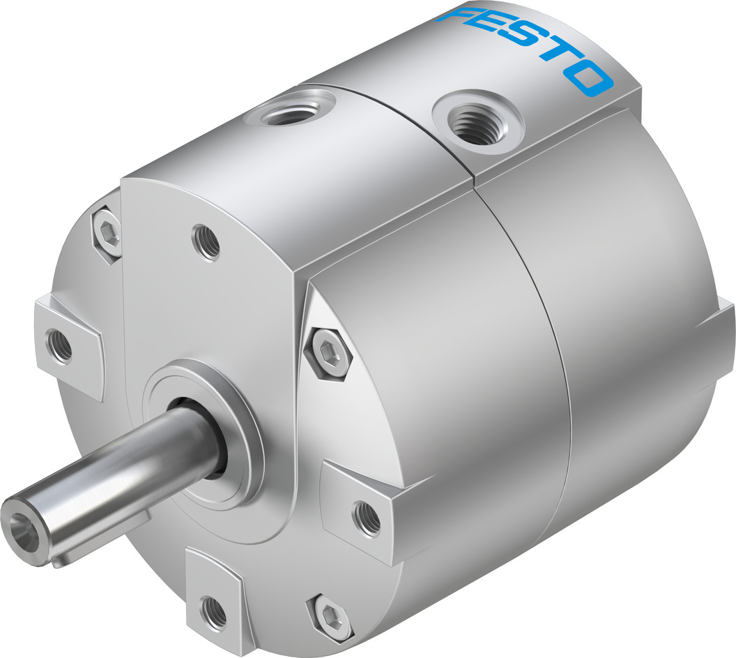 Festo DRVS Series 8 bar Double Action Pneumatic Rotary Actuator, 90° Rotary Angle, 32mm Bore