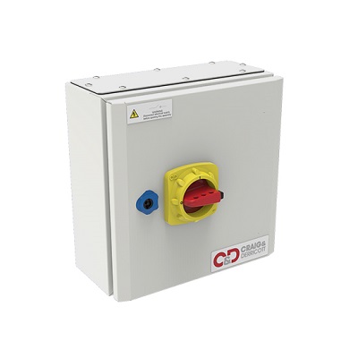 Craig & Derricott 3 Pole Isolator Switch - 100A Maximum Current