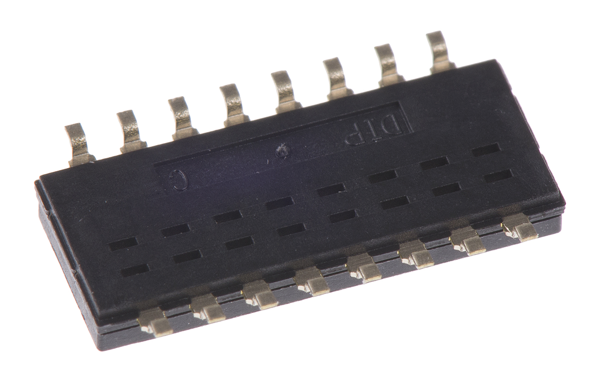 Omron 8 Way Surface Mount DIP Switch 8P