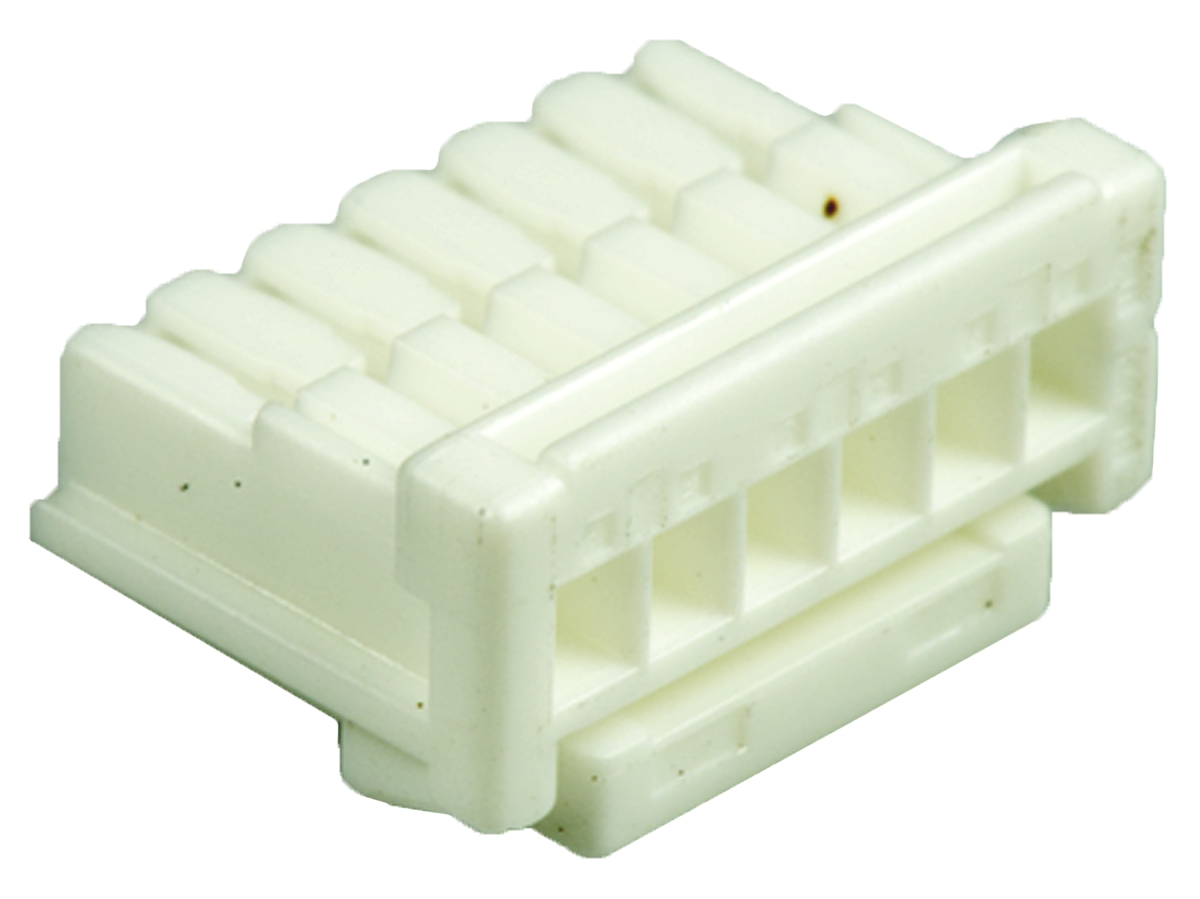 JST, ZER Female Connector Housing, 1.5mm Pitch, 6 Way, 1 Row