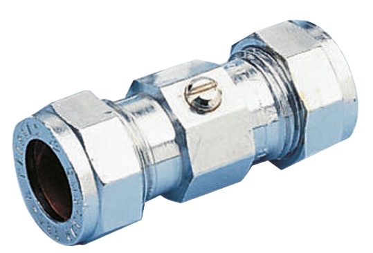 Pegler Yorkshire Brass Reduced Bore, 2 Way, Ball Valve, Compression, BSP 22.22mm, 22mm