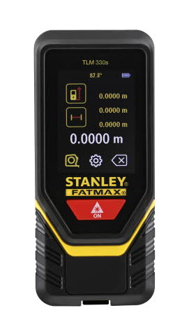 Stanley TLM330s Laser Measure, 0.15 → 100m Range, ±1.5 mm @10m Accuracy
