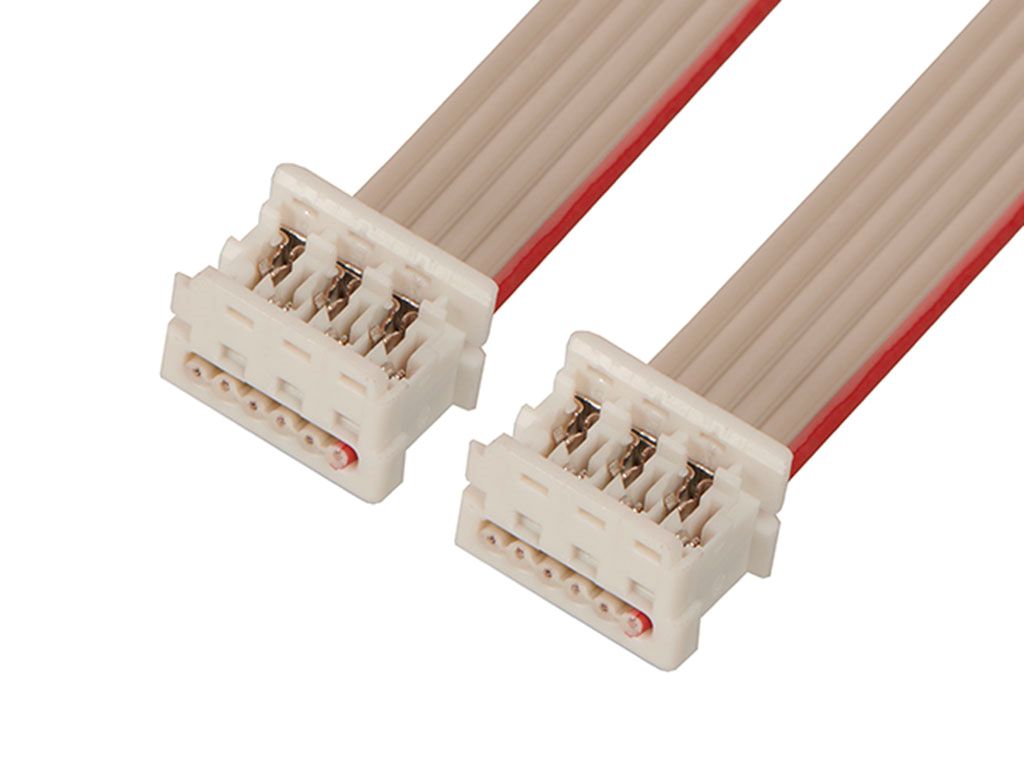 Molex Picoflex Series Flat Ribbon Cable, 1.27mm Pitch, 240mm Length, Picoflex IDC to Picoflex IDC