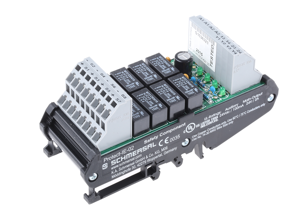 Schmersal PROTECT-IE Series Output Module, , 0 Inputs, 6 Outputs, 24 V dc