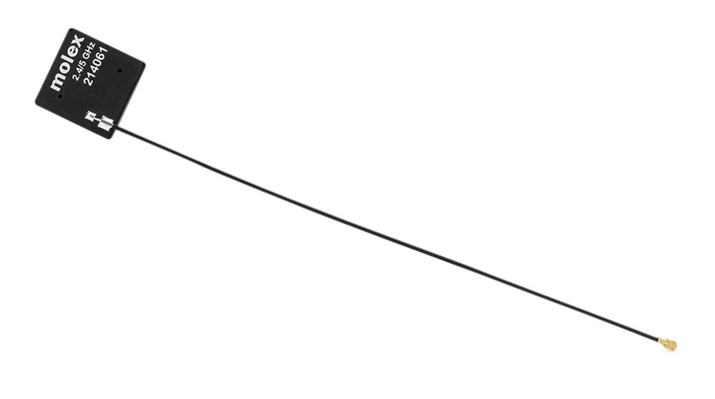 Molex 2140610150 FPC WiFi Antenna with U.FL Connector, Bluetooth (BLE), WiFi, ZigBee