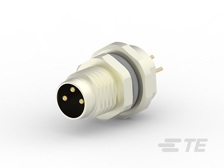 TE Connectivity Circular Connector, 3 Contacts, Cable, M8 Connector, Plug, Male, IP67, M8 Connector Series