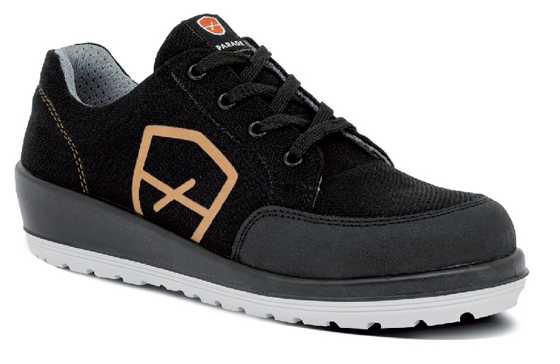 Parade BETTIE Women's Black Stainless Steel Toe Capped Safety Trainers, UK 3, EU 36