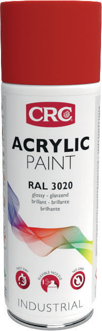 CRC 400ml RAL 3020 Red Gloss Spray Paint