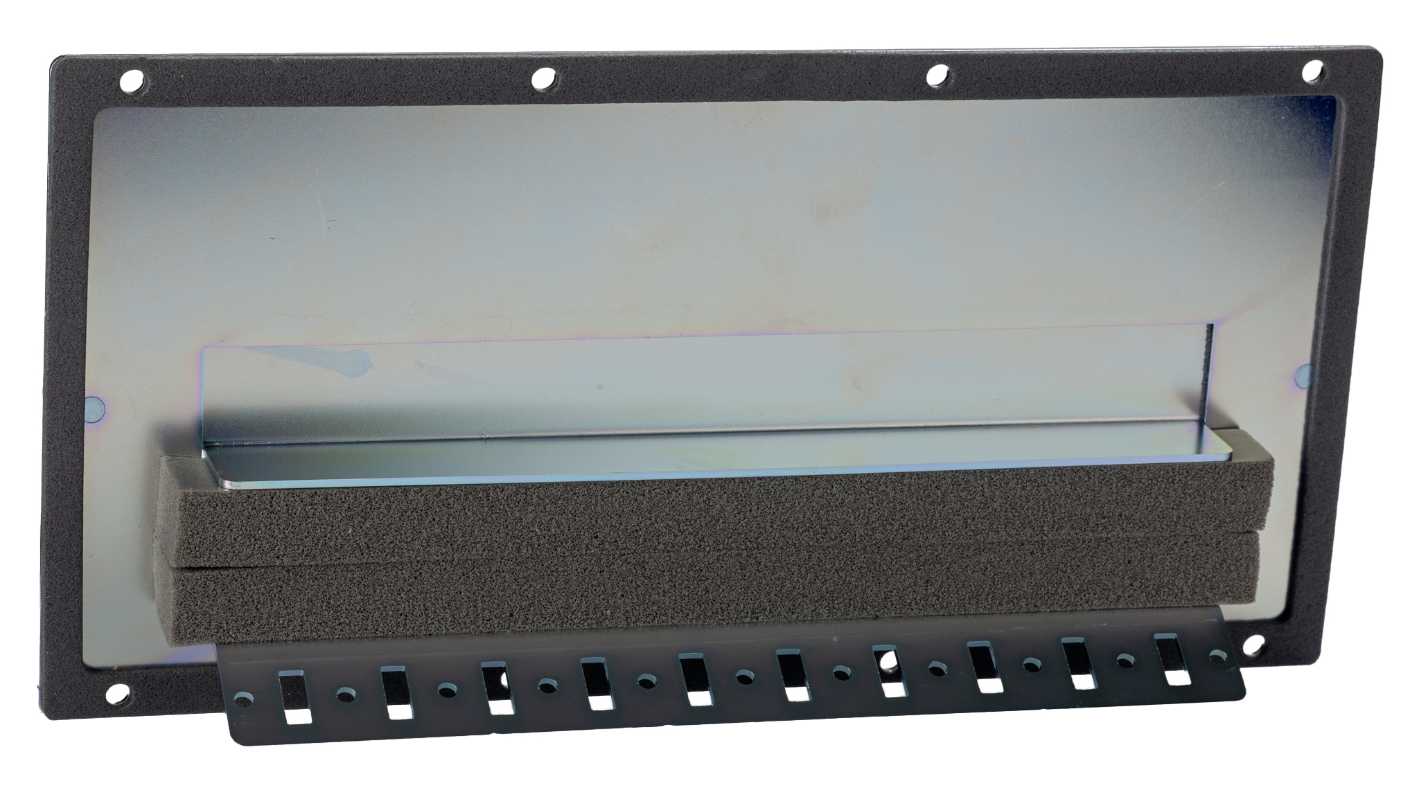 Rittal TS Series Sheet Steel Module Plate for Use with Cable Entry