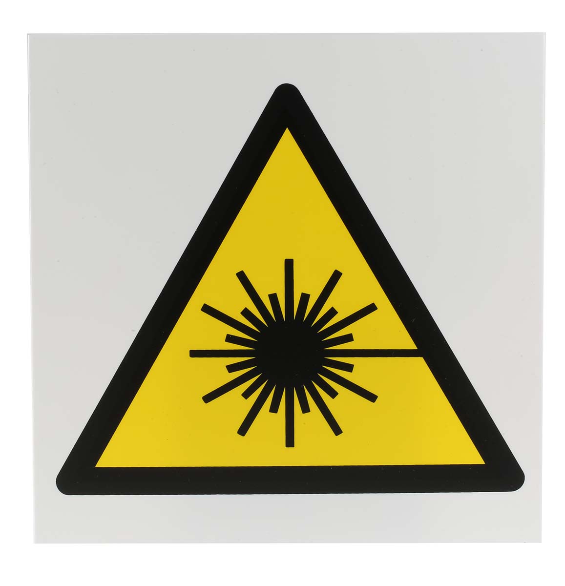 RS PRO Machinery Hazard Hazard Warning Sign