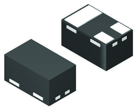 Diodes Inc DMP Plastic P-Channel MOSFET, 192 mA, 65 V, 3-Pin X1-DFN1006 DMP68D0LFB-7B