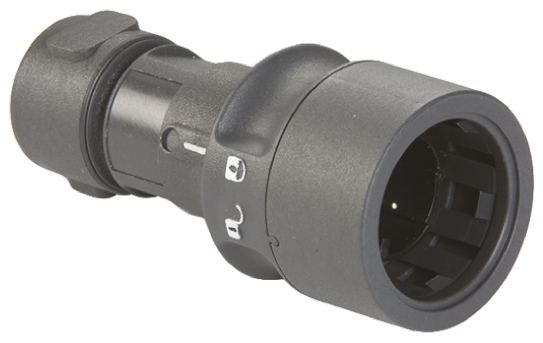 Bulgin Circular Connector, 3 Contacts, Cable, Standard Connector, Plug, Male, IP66, IP68, IP69K, Buccaneer 6000 Series