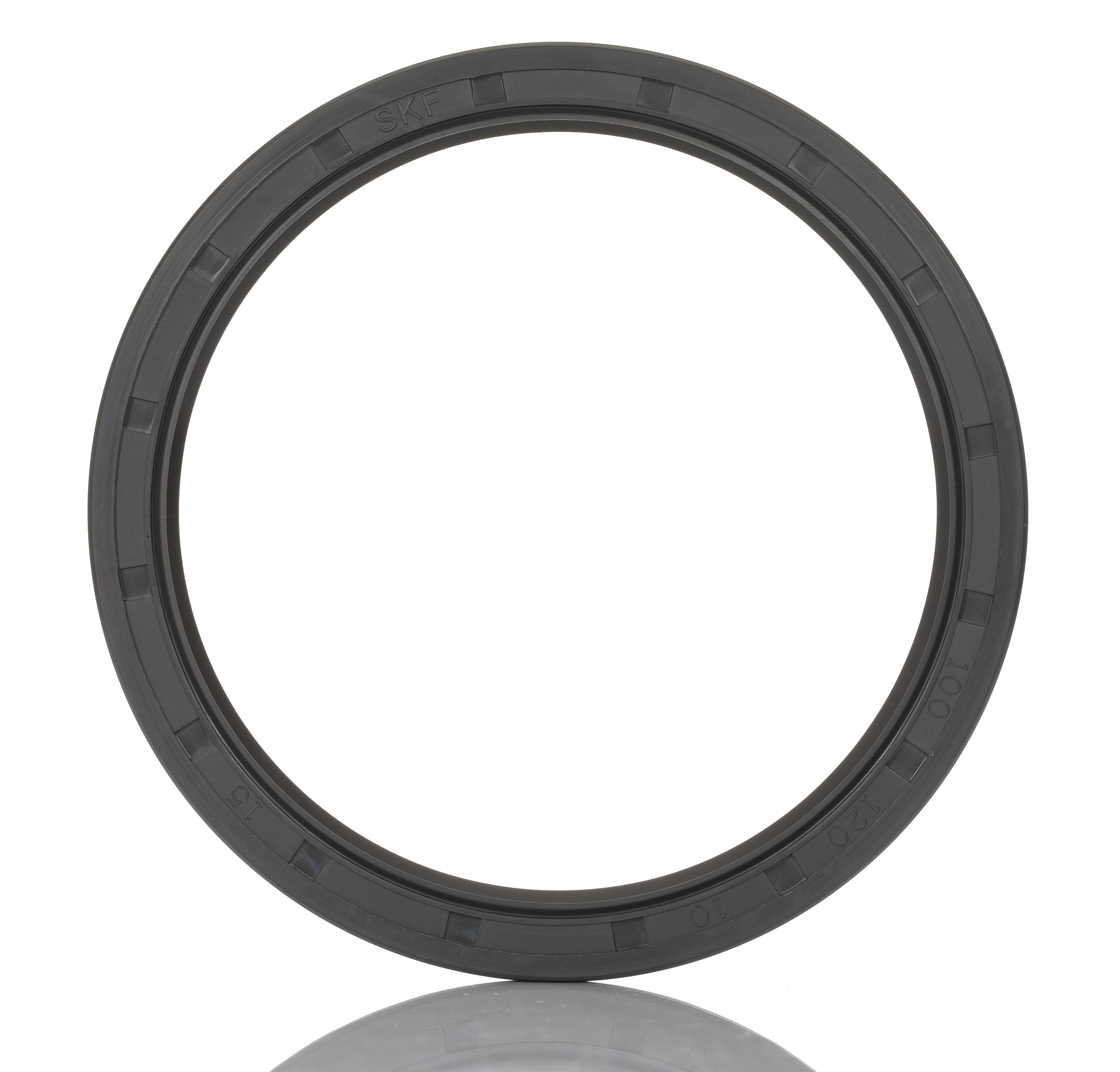 SKF Nitrile Rubber Seal, 100mm ID, 120mm OD, 10mm