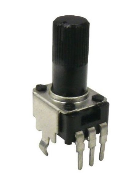 Bourns 1 Pulse Mechanical Rotary Encoder with a 5 mm Knurl Shaft