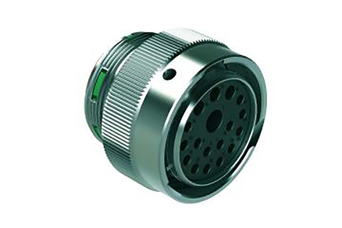 Amphenol Industrial Circular Connector, 18 Contacts, Cable, Standard Connector, Socket, Female, IP67, IP69K, Duramate