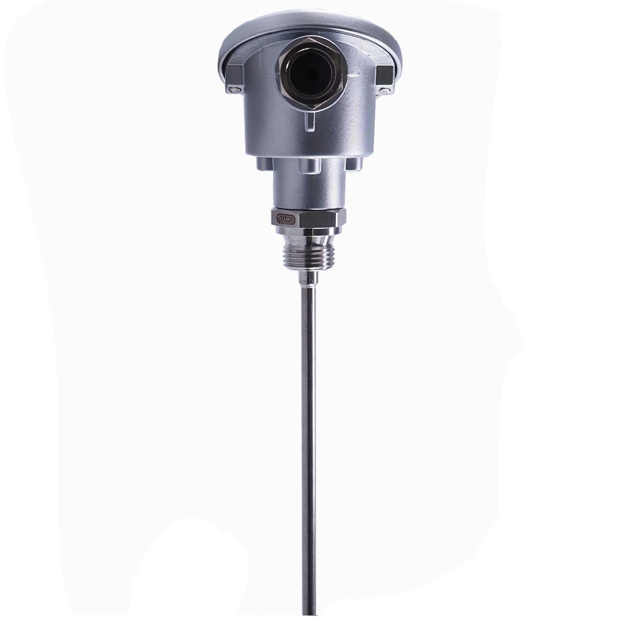Jumo RTD Temperature Probe, 6mm Dia, 300mm Long, 4 Wire, G 1/2, Class B +400°C Max