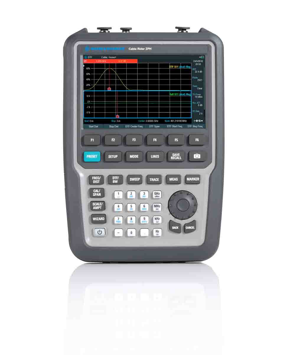 Rohde & Schwarz ZPH-COM1 Handheld 2MHz → 4GHz Vector Network Analyzer