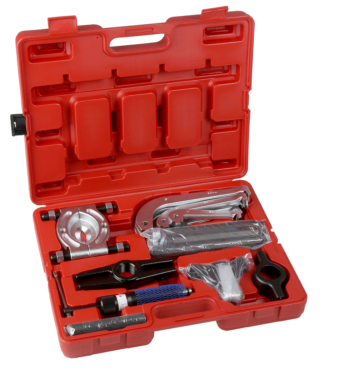 RS PRO Hydraulic Bearing Puller, 75 → 105 mm Capacity, 8.0t Force, 22-Piece