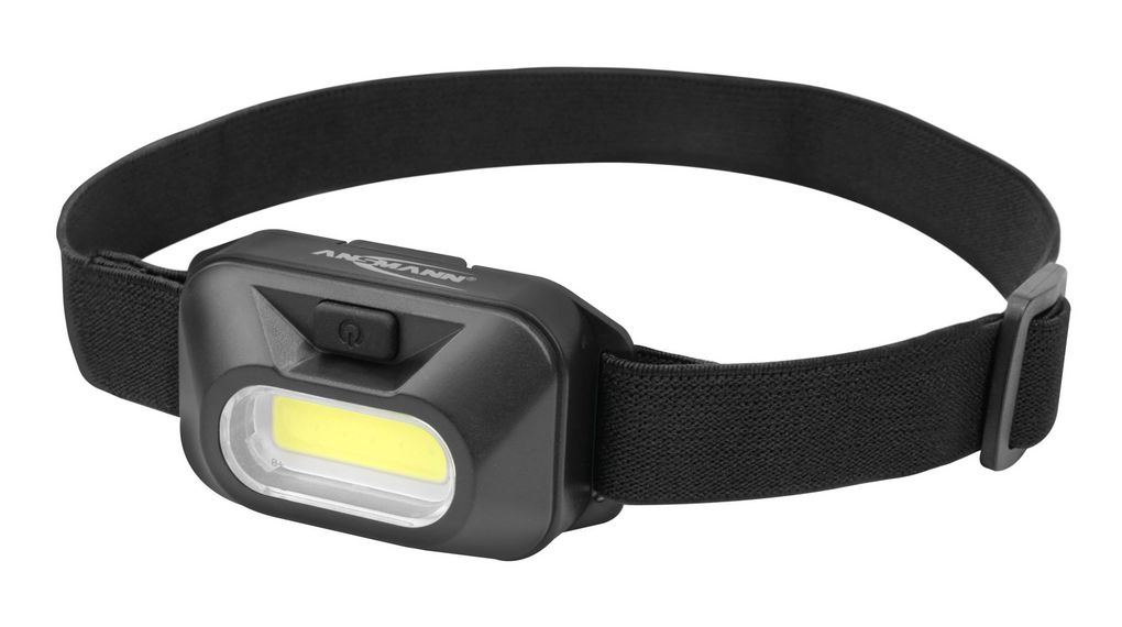 Ansmann LED HD120B Head Torch 125 lm, 14 m Range