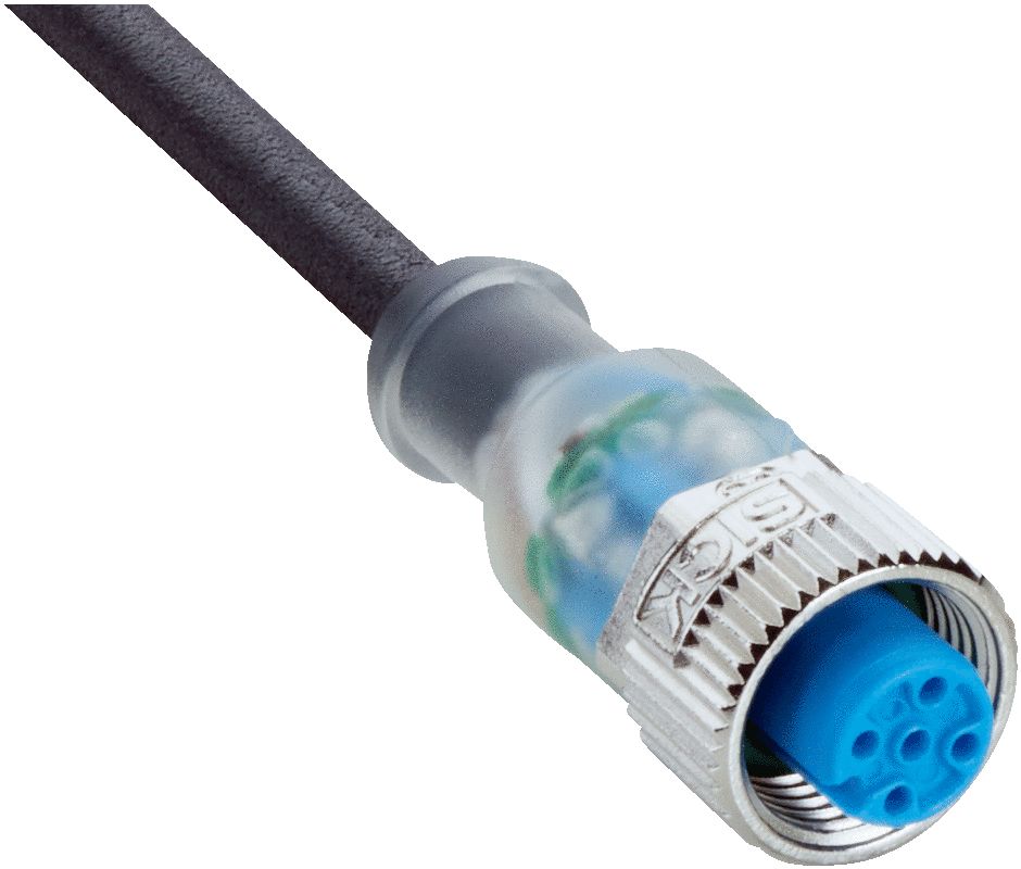 SICK Female 3 way M12 to Free End Sensor Actuator Cable, 10 m