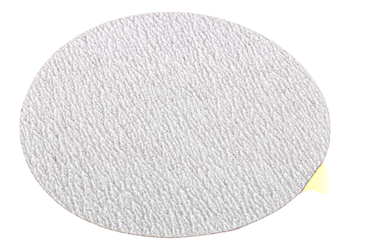 RS PRO Aluminium Oxide Sanding Disc, 150mm x 1mm Thick, 120+ Grade, P120 Grit, 100 in pack