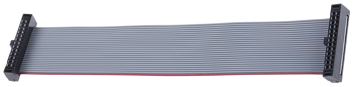 Samtec FFSD Series Flat Ribbon Cable, 26-Way, 1.27mm Pitch, 100mm Length, Tiger Eye IDC to Tiger Eye IDC