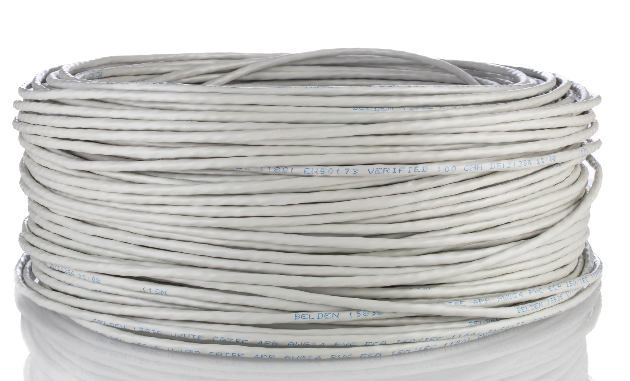 Belden1583E, 100m Cat5e, Grey, U/UTP Unshielded, Unterminated PVC Sheath