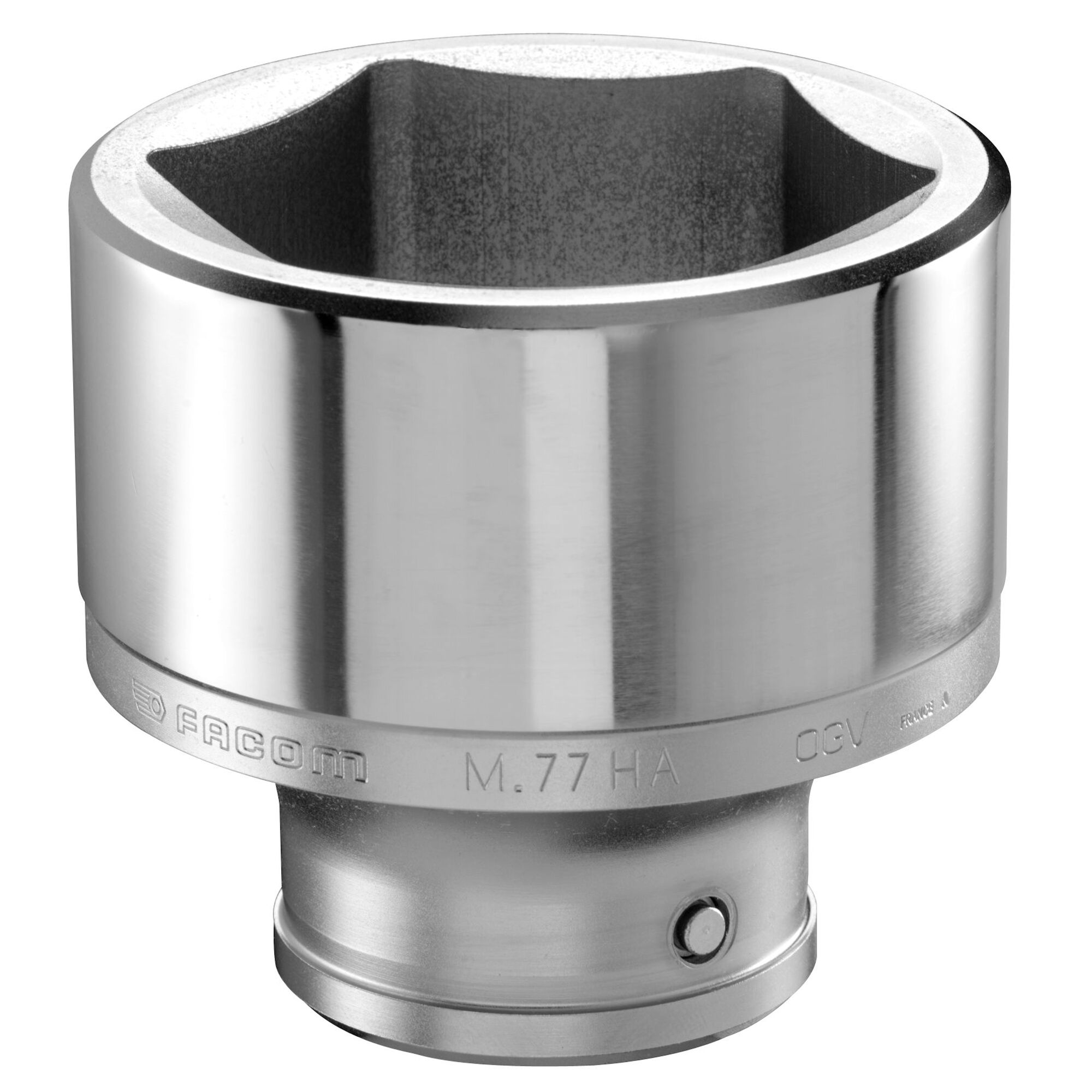 Facom 1 in Drive 55mm Standard Socket, 6 point, 84 mm Overall Length