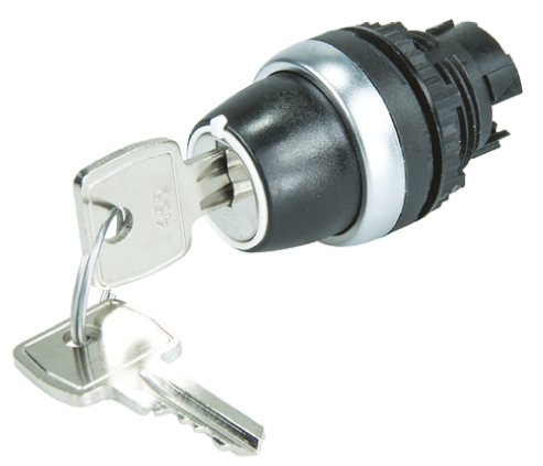 BACO BACO 2-position Key Switch Head, Latching, 22mm Cutout