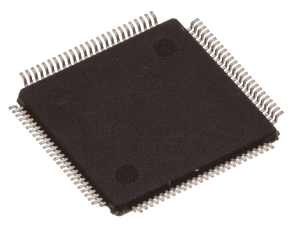 Microchip PIC24EP512GU810-I/PT, 16 bit PIC, PIC24EPXXXGU810 Microcontroller, 70 MHz, 536kB FLASH, 100-Pin TQFP