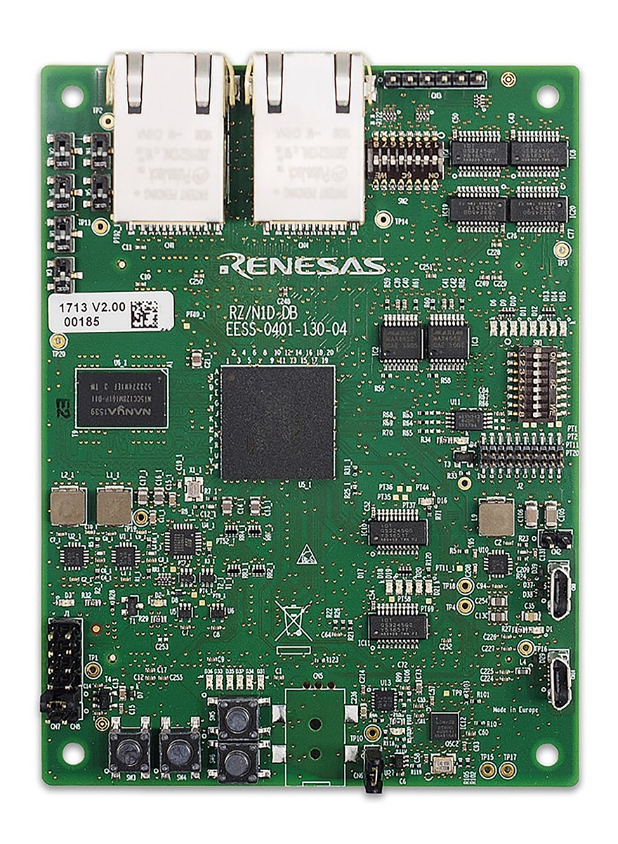Renesas Electronics RZ/N1 Solution Kits Ethernet, Serial USB Debug Solution Kit YCONNECT-IT-RZN1L