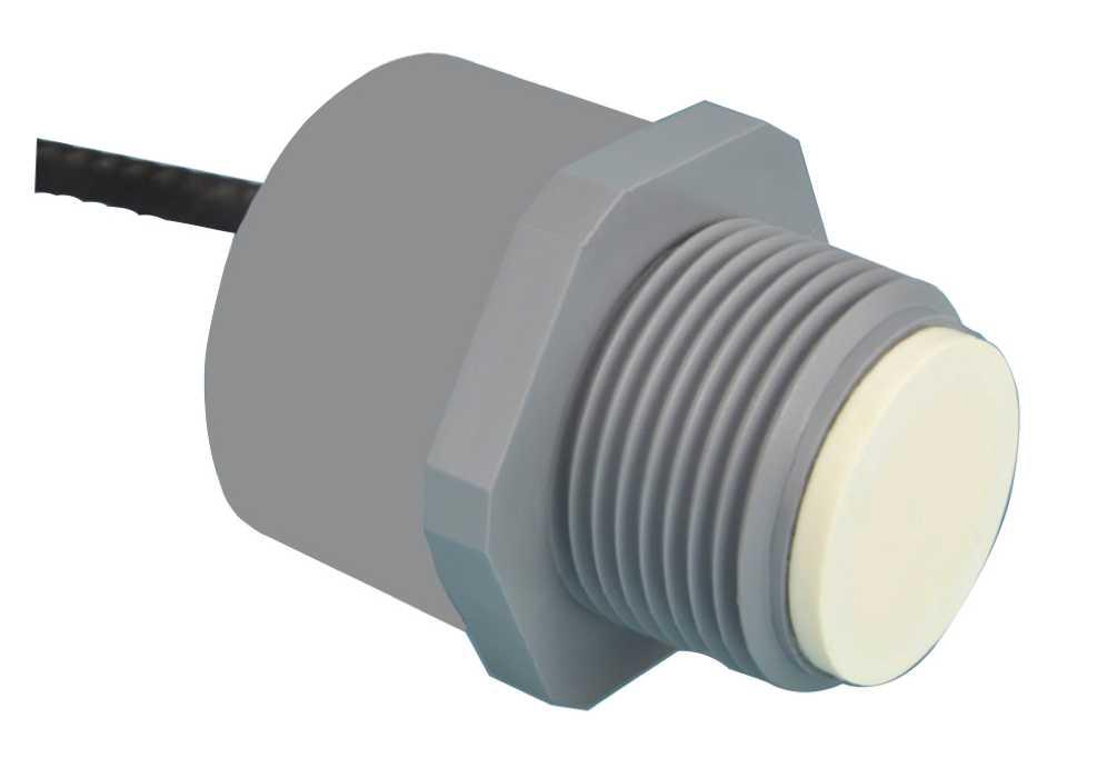 RS PRO Ultrasonic Level Sensor, RS485 Output, Threaded, PVC Body