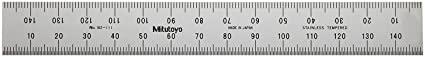 Mitutoyo 150mm Steel Metric Ruler, With UKAS Calibration