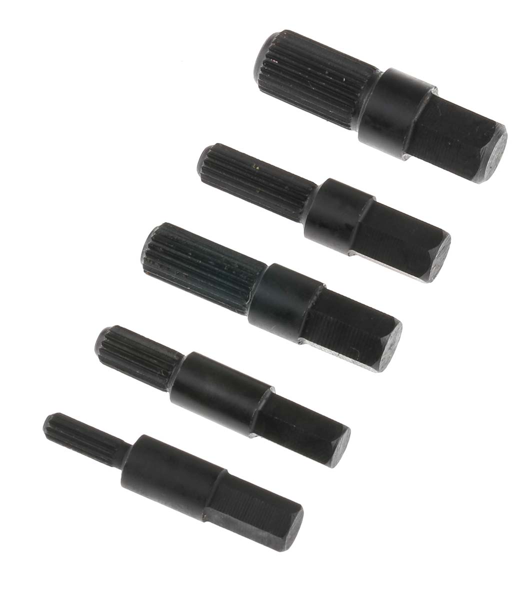 RS PRO 5 piece Steel Screw Extractor Set