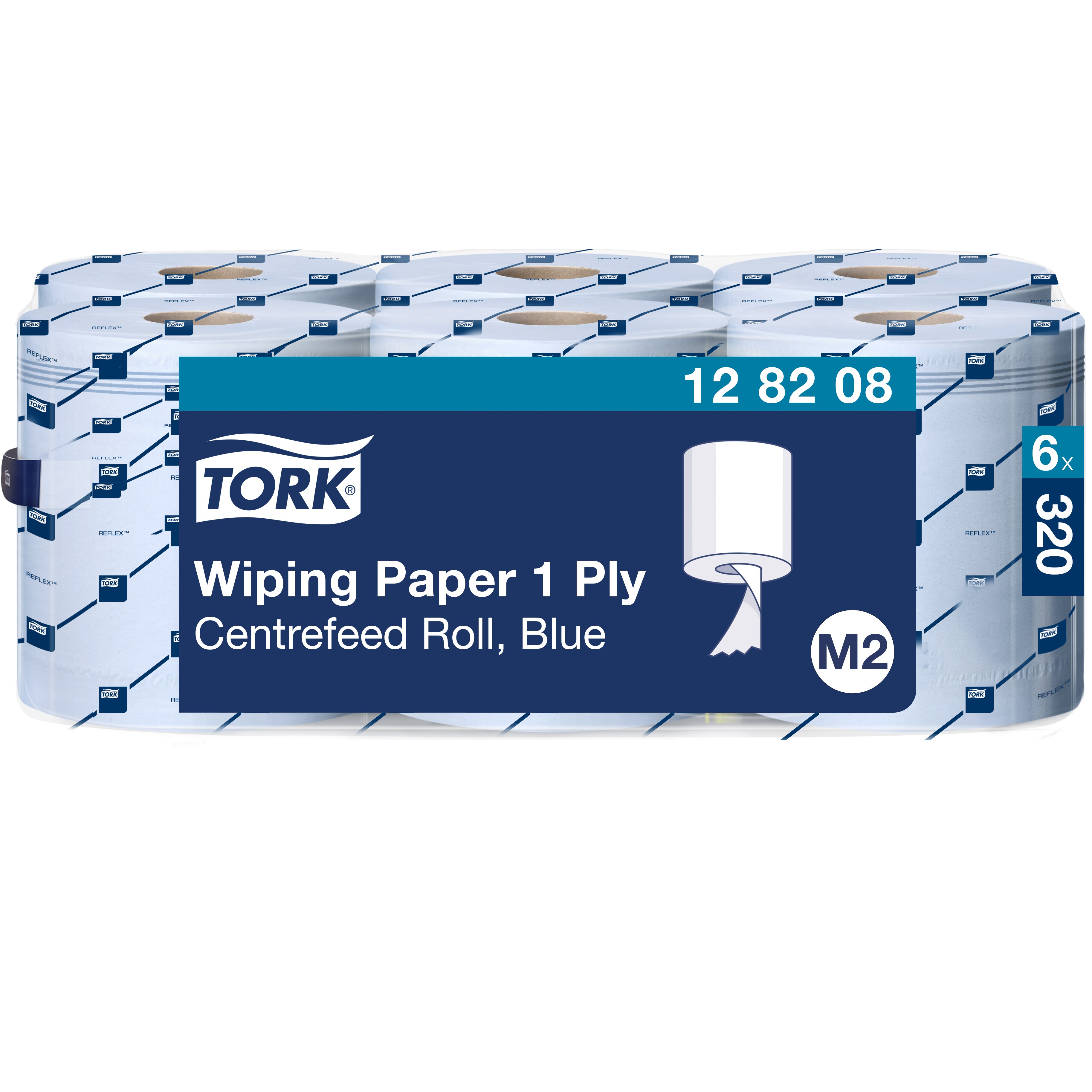 Tork Rolled Blue Paper Towel, 320 m x 200mm
