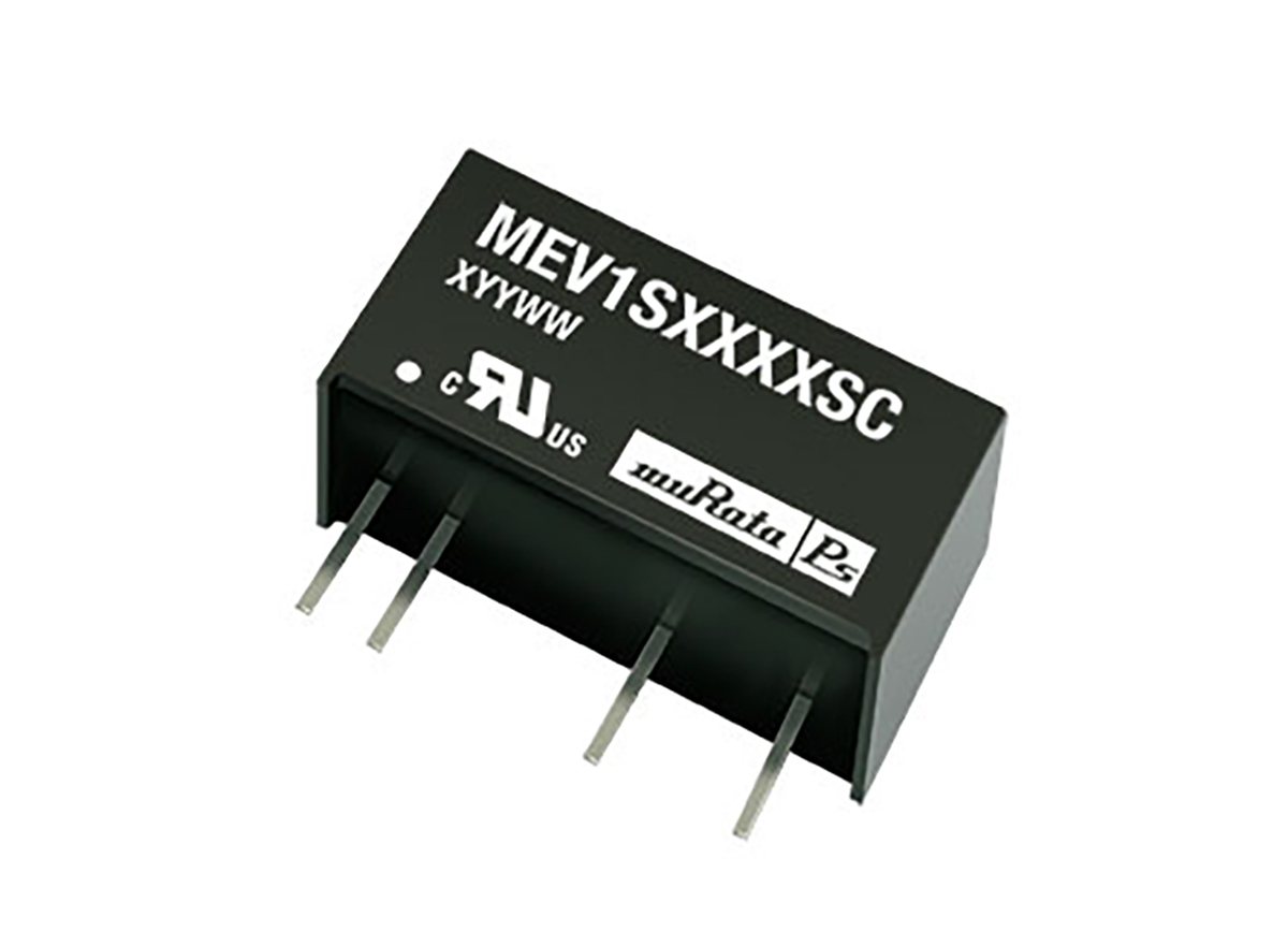 Murata Power Solutions MEV1 DC-DC Converter, 15V dc/ 67mA Output, 10.8 → 13.2 V dc Input, 1W, Through Hole,