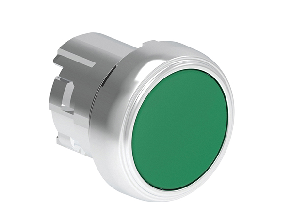 Lovato LPSB10 Series Green Momentary Push Button, 29.5mm Cutout