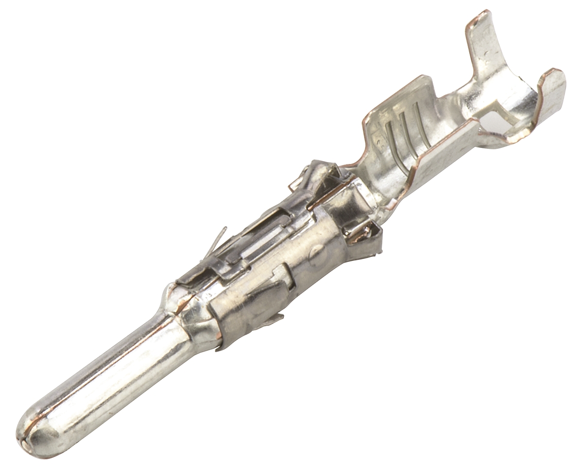 TE Connectivity Male Crimp Circular Connector Contact, Wire Size 17 → 13 AWG