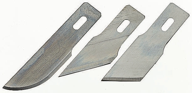 Weller Xcelite Chisel Scalpel Blade, 5 per Package