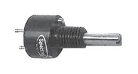 Vishay 140 10kΩ Rotary Potentiometer 1-Gang Bushing Mount, 140-0-0-103