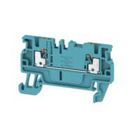 Weidmuller 1552820000 A Series Blue, 1.5mm², Single-Level, Push In Termination